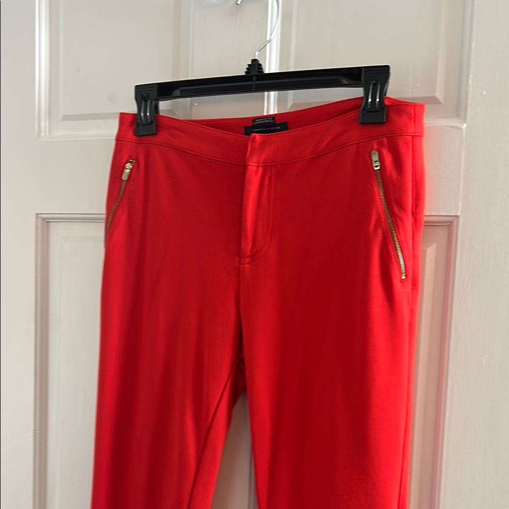 Tommy Hilfiger Red Skinny Pants